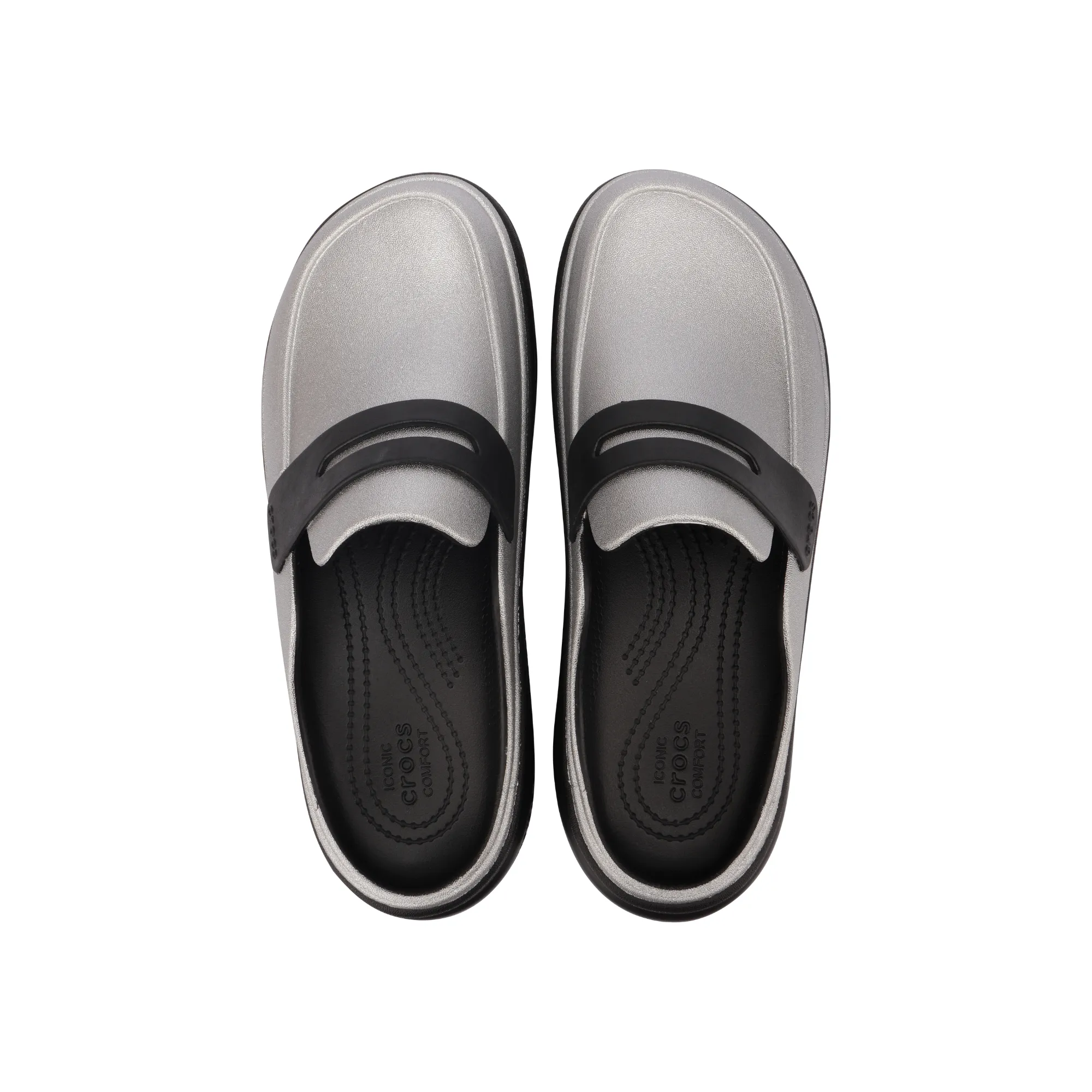 รองเท้าลำลองผู้ใหญ่ STOMP METALLIC LOAFER  CLOG