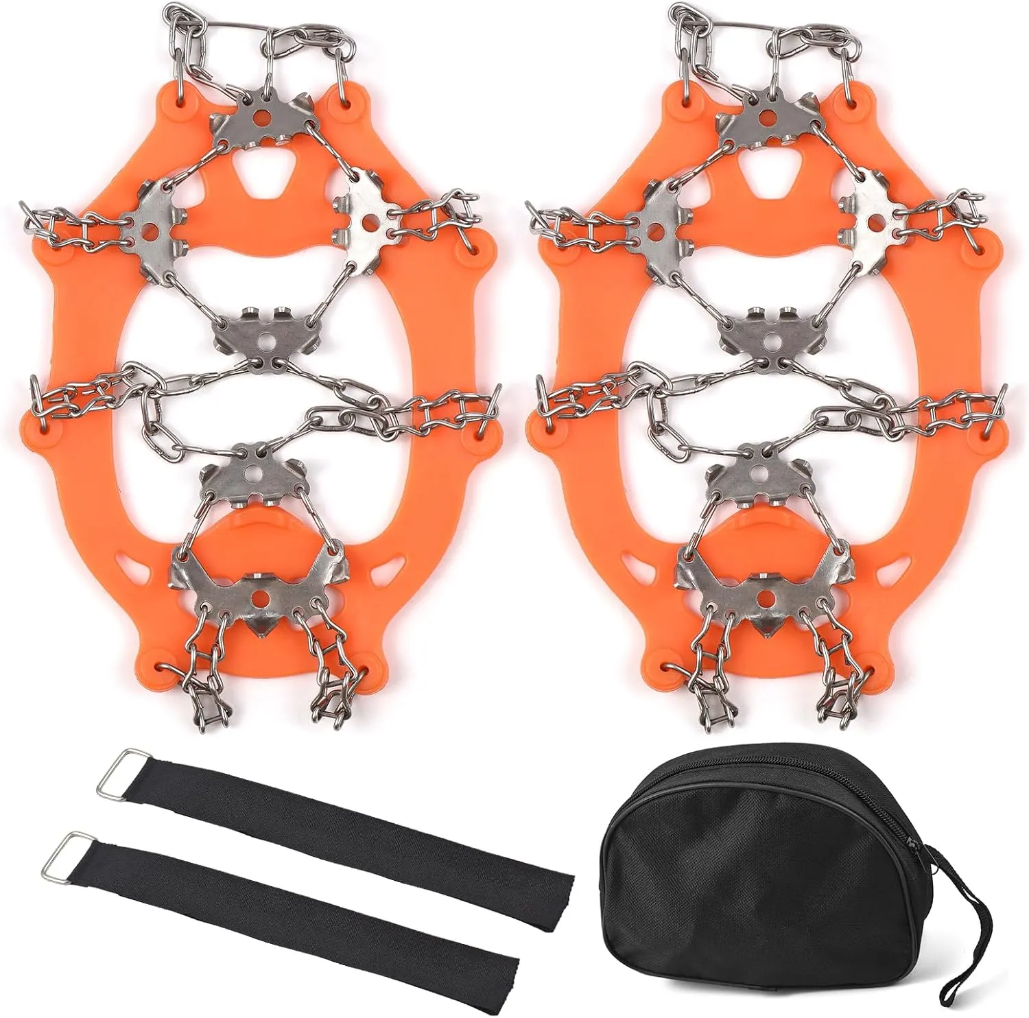201 Stainless Steel 24 Ice Claw Snow -slip Shoe Cover