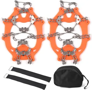 201 Stainless Steel 24 Ice Claw Snow -slip Shoe Cover