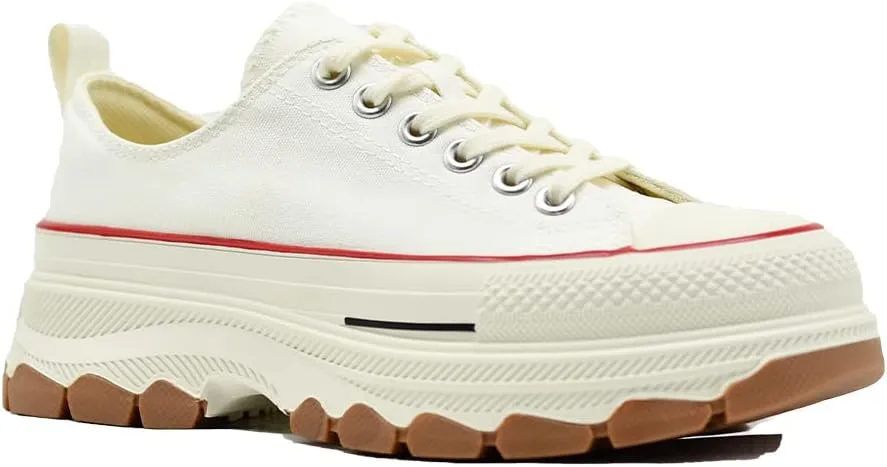 2023 New Degisn Women's Platform Canvas Fashione Sneakers Women Platform Sneakers Breathable Casual Walking Shoes for Women Fashion Sneaker Lightweight Breathable Running Tennis Shoes