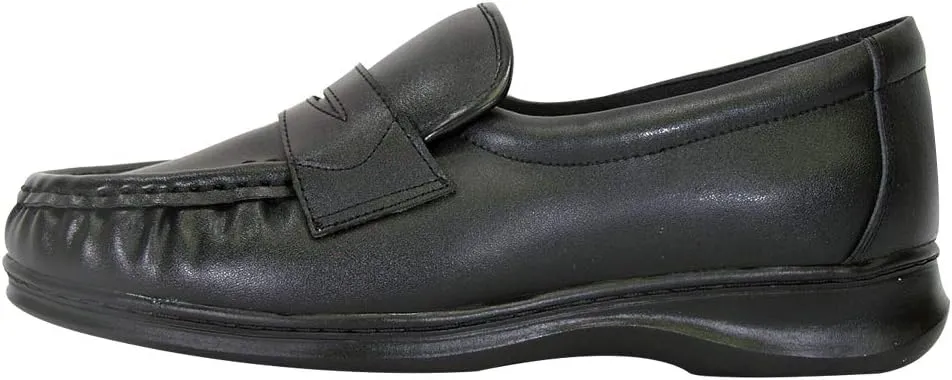24 Hour Comfort Annie Women's Wide Width Moccasin Style Penny Loafers