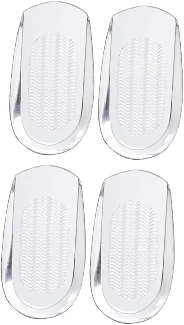 2Pairs Non Slip Heel Cushions for Relief Soft and Comfortable Heel Pads Wear Inserts for All Shoe for High Heels Sports Shoes and Boots