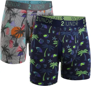 2UNDR Swing Shift 6" Boxer Brief 2-Pack
