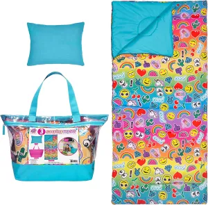 3C4G EmojiPatch 3 Piece Spectacular Sleeping Bag Set