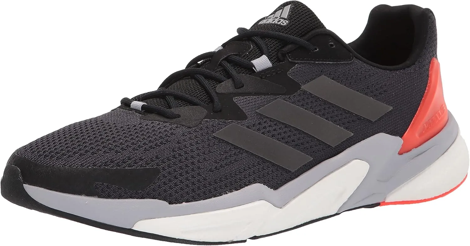 adidas Men's X9000L3 Trail Running Shoe, Carbon/Black/Solar Red, 9