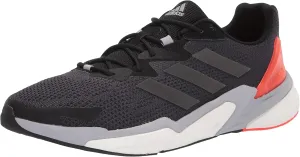 adidas Men's X9000L3 Trail Running Shoe, Carbon/Black/Solar Red, 9