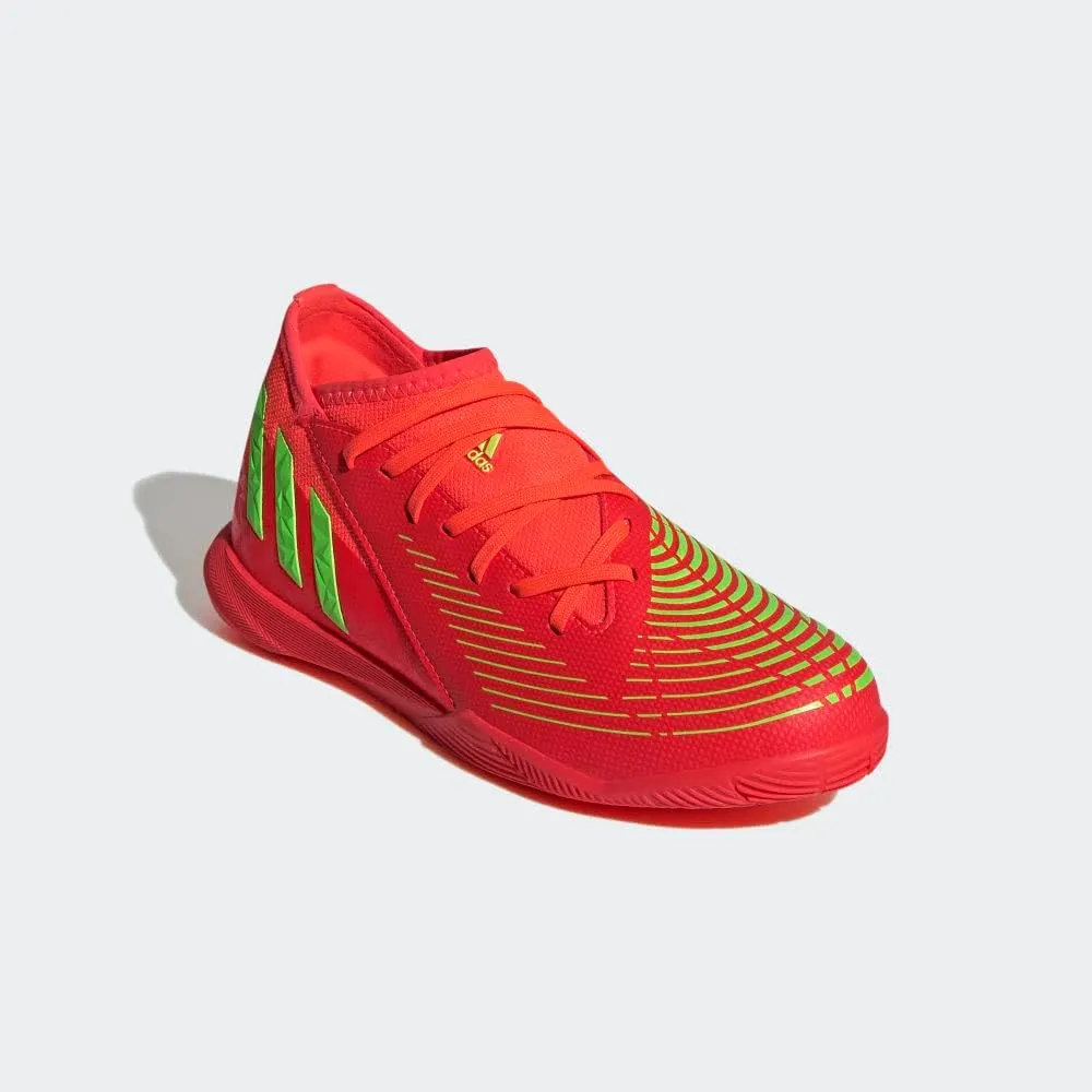 adidas Unisex Predator Edge.3 Indoor Soccer Shoe - Kids Soccer Cleat