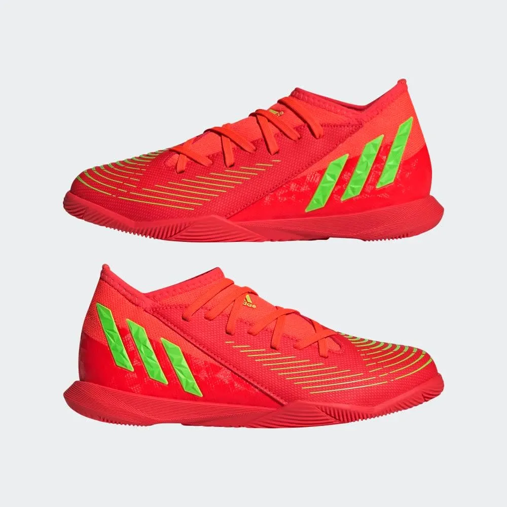 adidas Unisex Predator Edge.3 Indoor Soccer Shoe - Kids Soccer Cleat