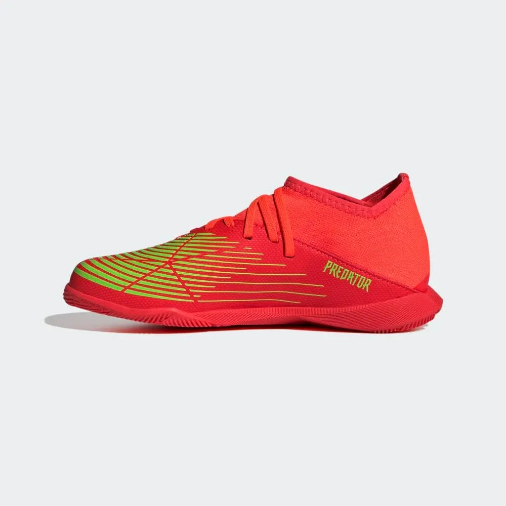 adidas Unisex Predator Edge.3 Indoor Soccer Shoe - Kids Soccer Cleat