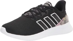 adidas Women's Puremotion Running Shoe, Core Black/White/Magic Mauve, 6.5