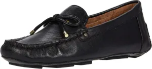 Aerosoles Women's Brookhaven Driving Style Loafer, Black Leather, Medium Wide