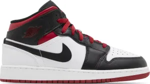 Air Jordan 1 Mid 'Gym Red Black Toe'