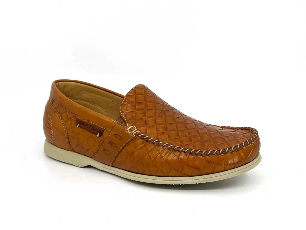 Albert Tan Men's Leather Loafers
