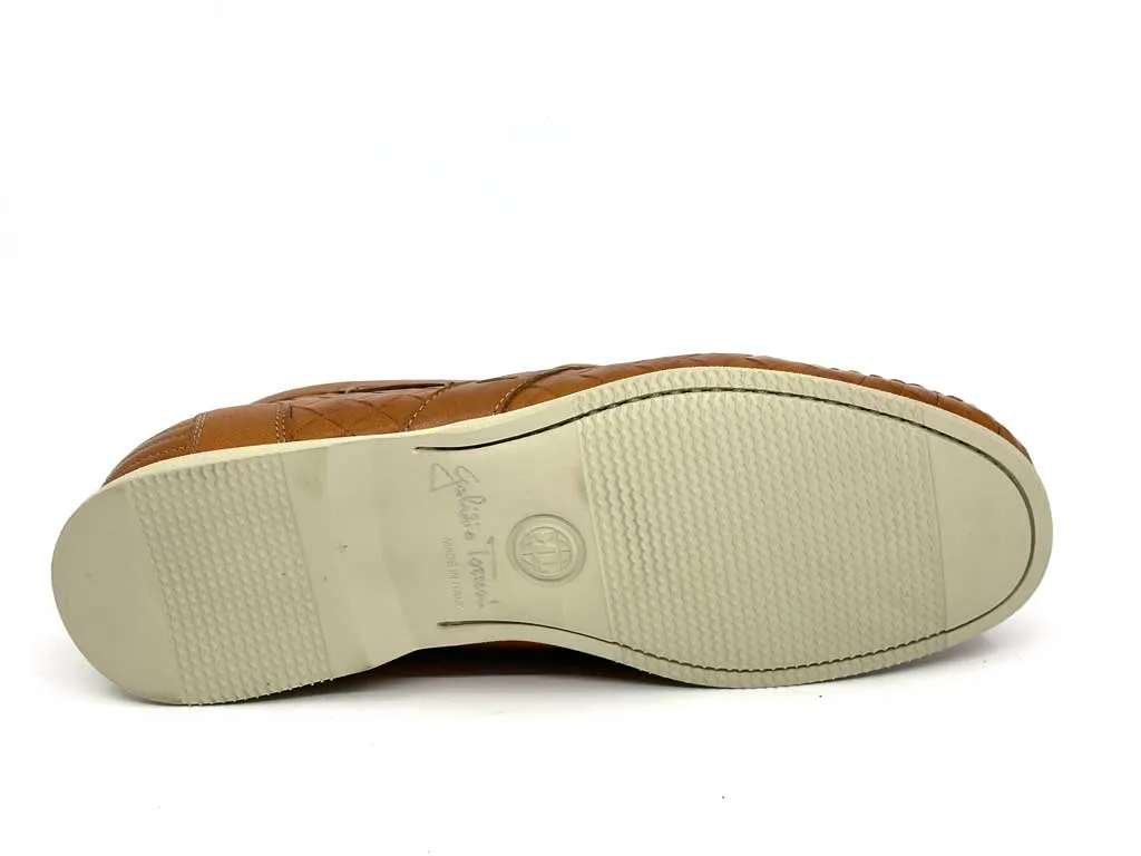 Albert Tan Men's Leather Loafers