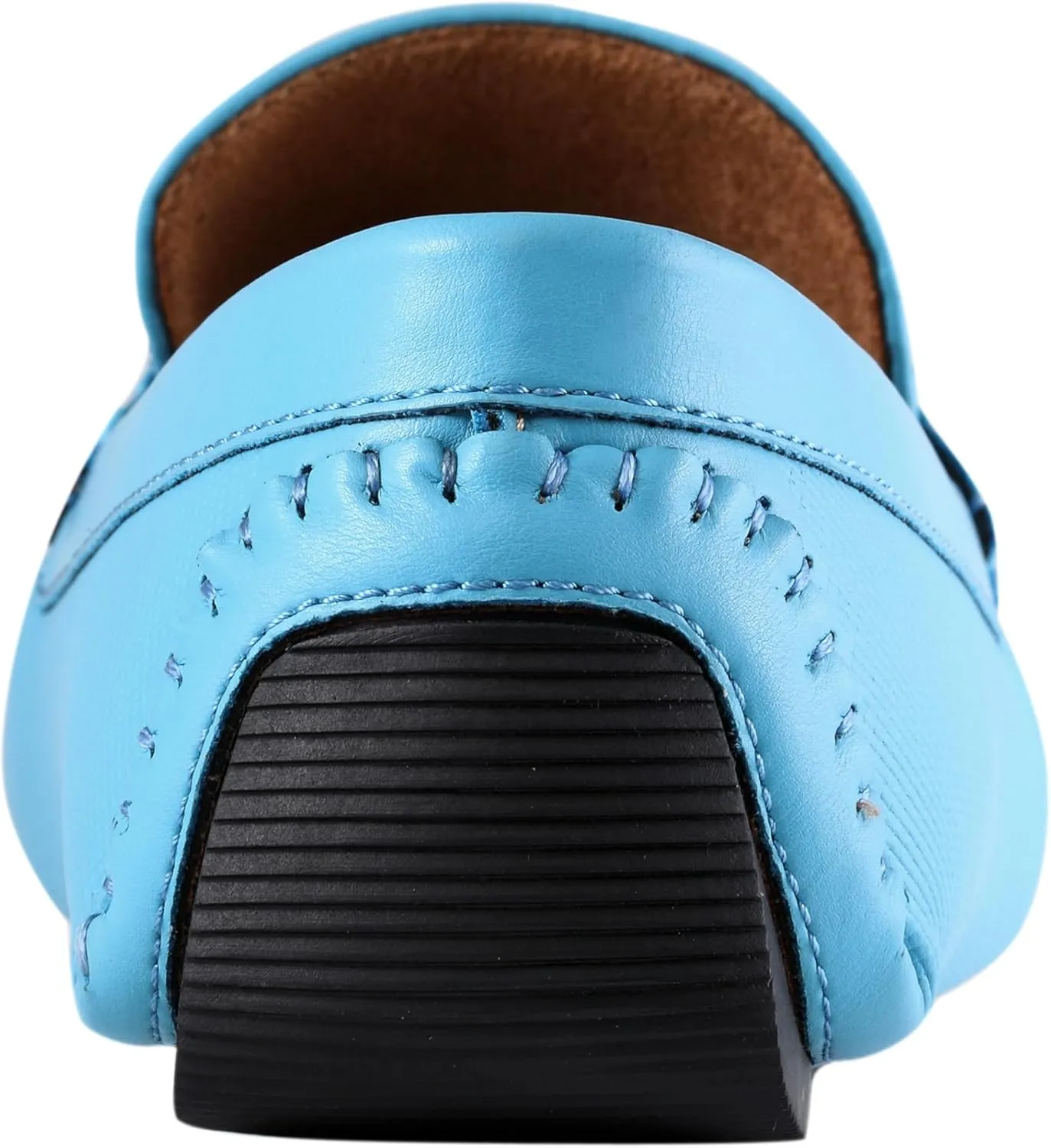 Amali Cola - Driving Moccasins for Men – Mens Slip On Loafers, Moccasins, Slip-on Dress Shoes - Driving Loafers with Matching Color Bit