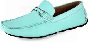 Amali Cola - Driving Moccasins for Men – Mens Slip On Loafers, Moccasins, Slip-on Dress Shoes - Driving Loafers with Matching Color Bit