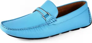 Amali Cola - Driving Moccasins for Men – Mens Slip On Loafers, Moccasins, Slip-on Dress Shoes - Driving Loafers with Matching Color Bit