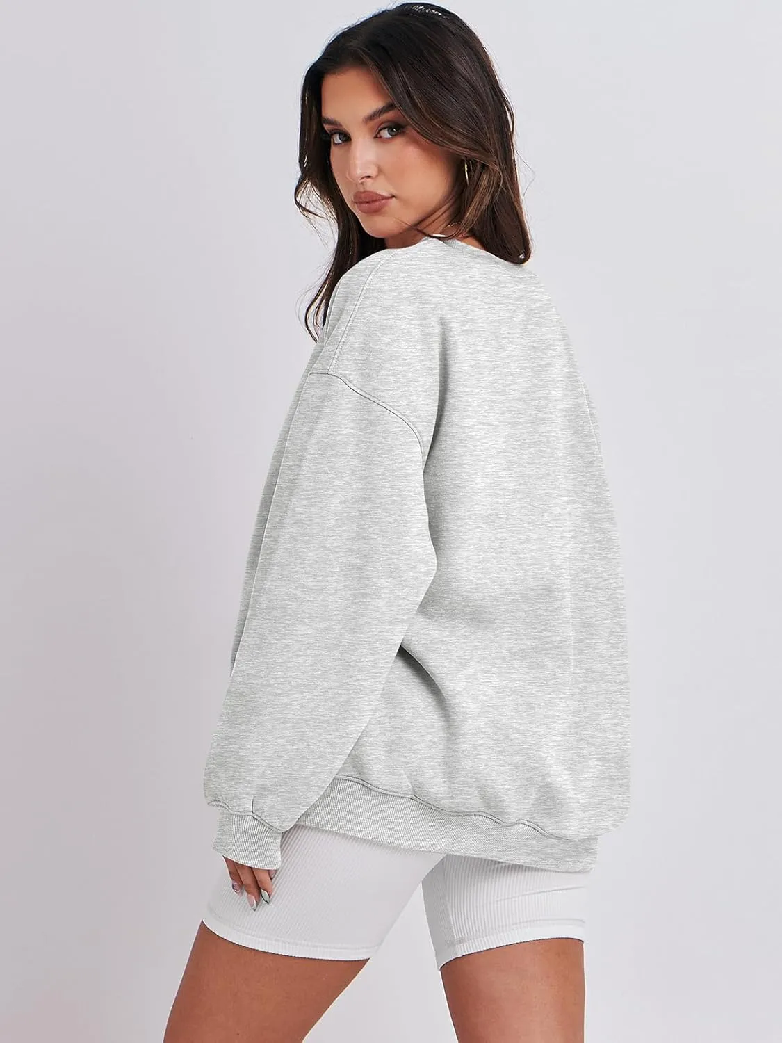 ANRABESS Oversized Sweatshirt for Women Crewneck Y2K Hoodies Fleece Casual Comfy Pullover Top Fall Outfits Clothes 2025