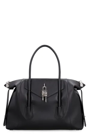 Antigona Soft Lock leather tote