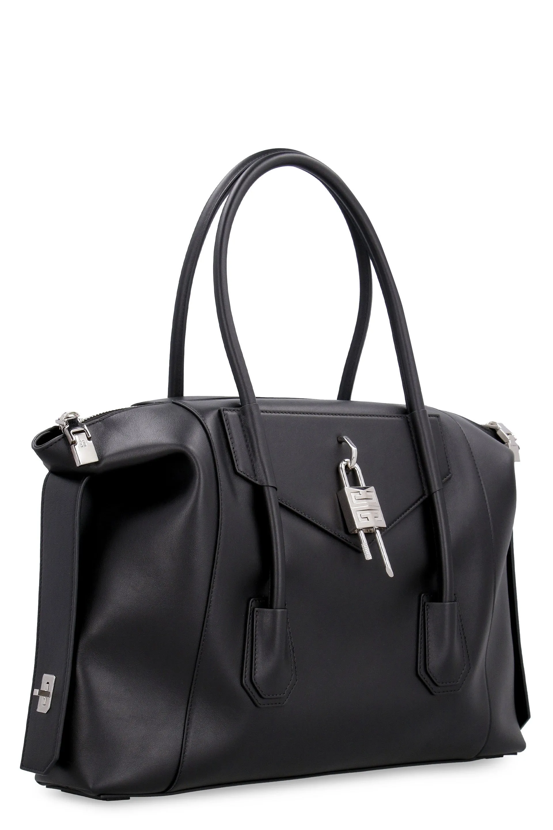 Antigona Soft Lock leather tote