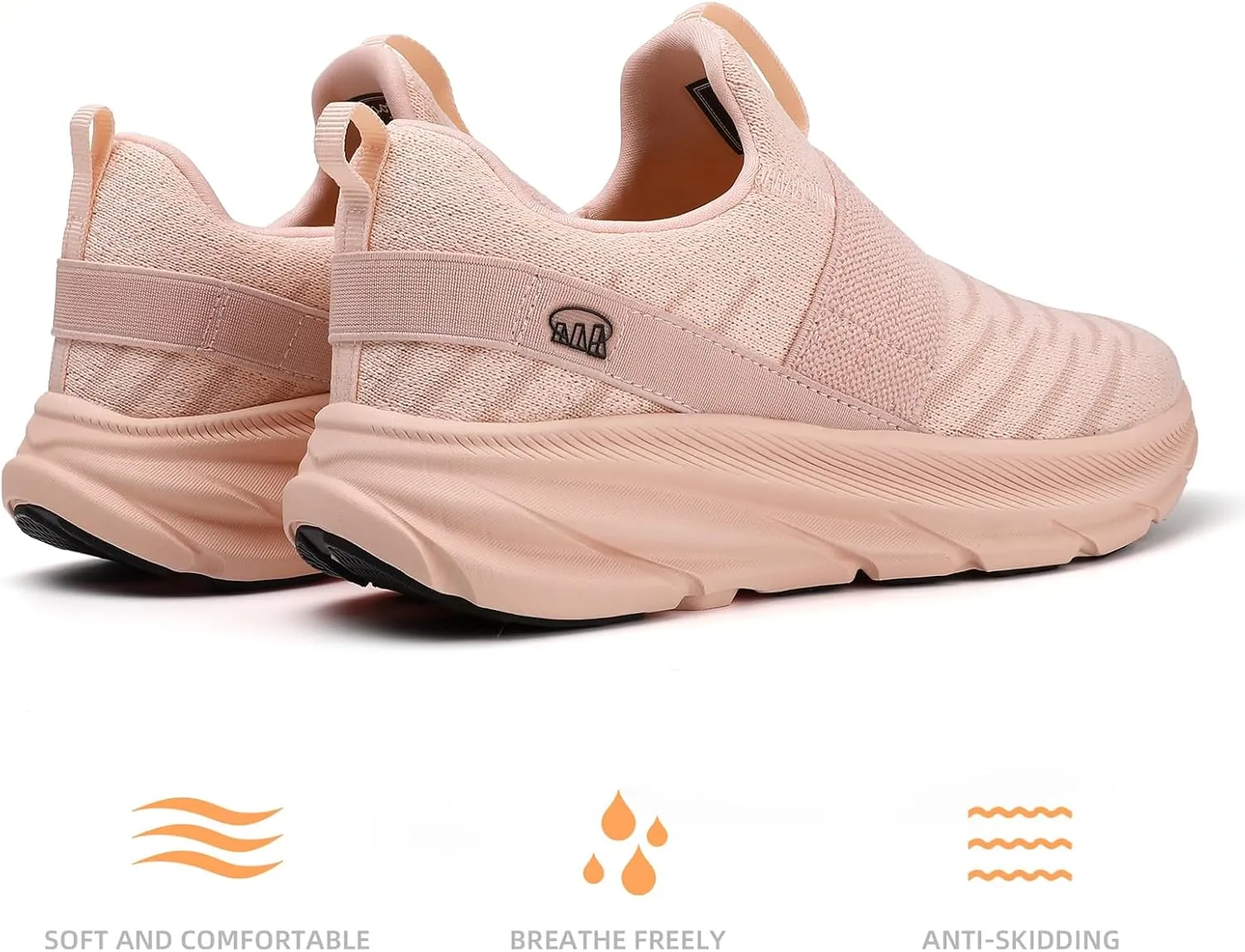 AOE Womens Fashion Walking Running Shoes Ultra Breathable Lightweight Mesh Tennis Shoes Non Slip Workout Gym Sneakers
