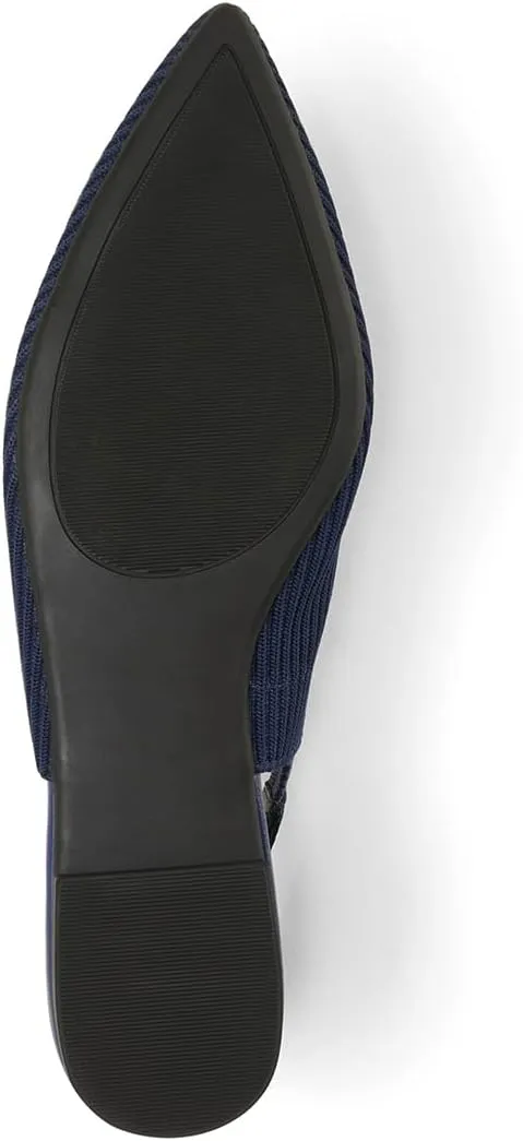 Arromic Slingback Flats for Women Pointed Toe Ballet Flats Shoes Women Dressy Comfortable Slip On Knit Flat