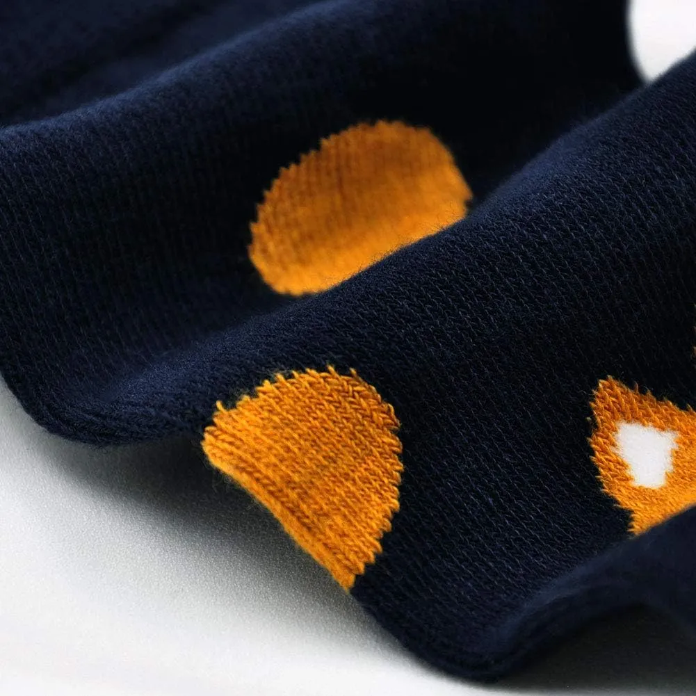 Artfasion Women's Toe Socks Cotton Comfy Low Cut Ankle with Reinforced Heel and Toe Crew Socks for Ladies