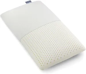 Artka Talalay 100% Natural Latex Pillow, Soft Bed Pillow for Sleeping with Removable Cotton Pillowcase, Premium Standard Size Sleeping Pillow Helps Relieve Pressure, No Memory Foam Chemicals