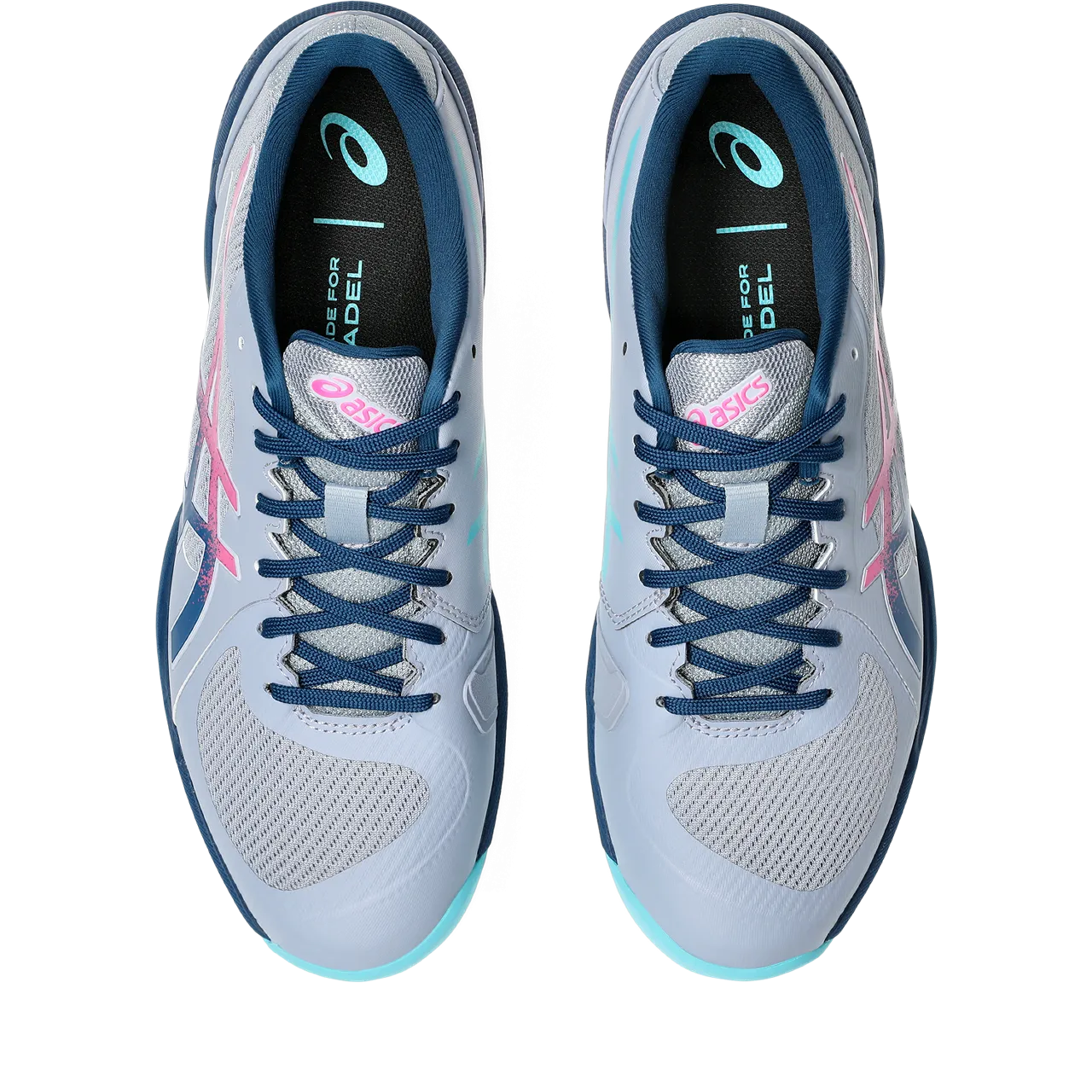 Asics Men's Solution Swift FF 2 Padel Shoes SS25 Grey Blue