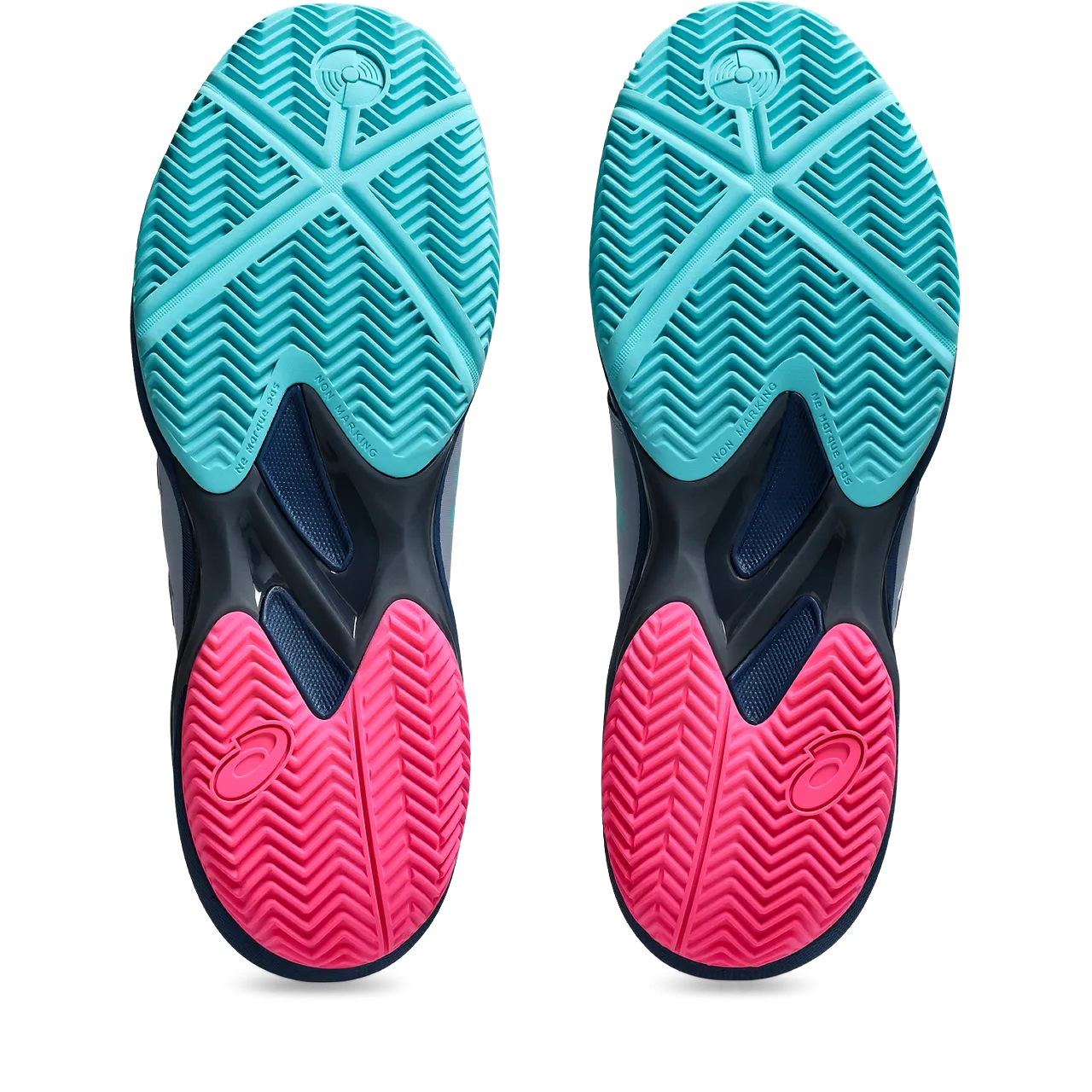 Asics Men's Solution Swift FF 2 Padel Shoes SS25 Grey Blue