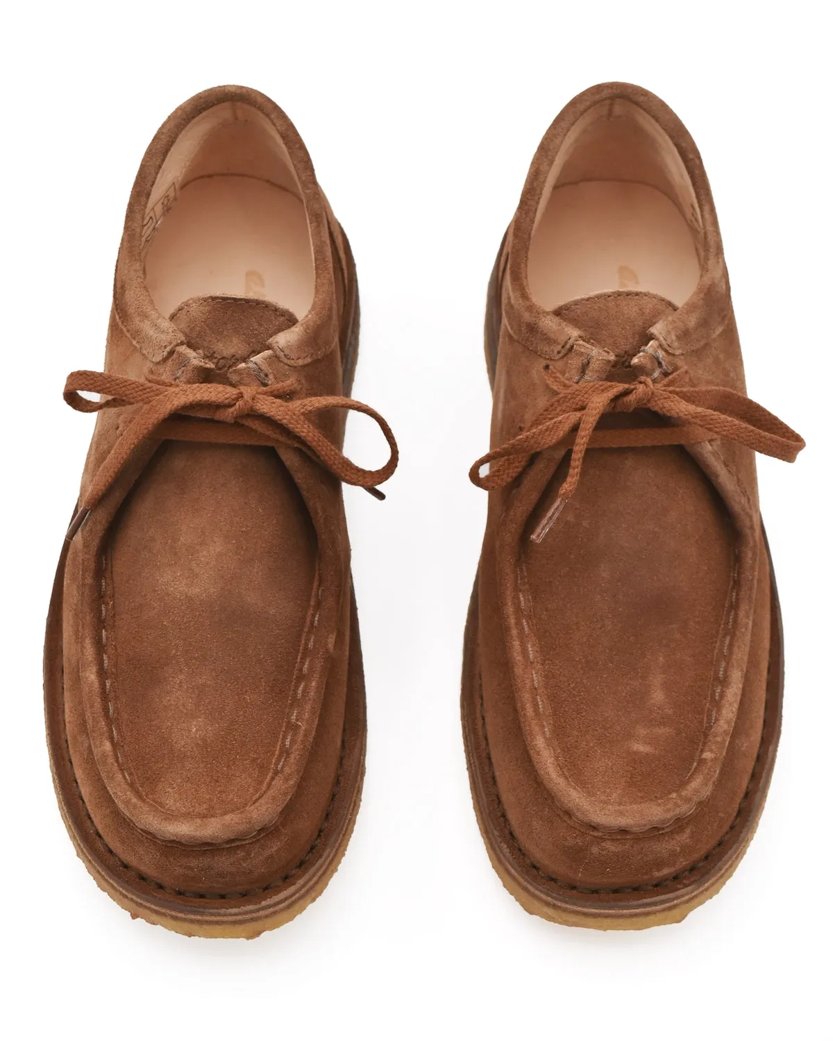 Astorflex Beenflex Wallabee Shoe in Brown Suede
