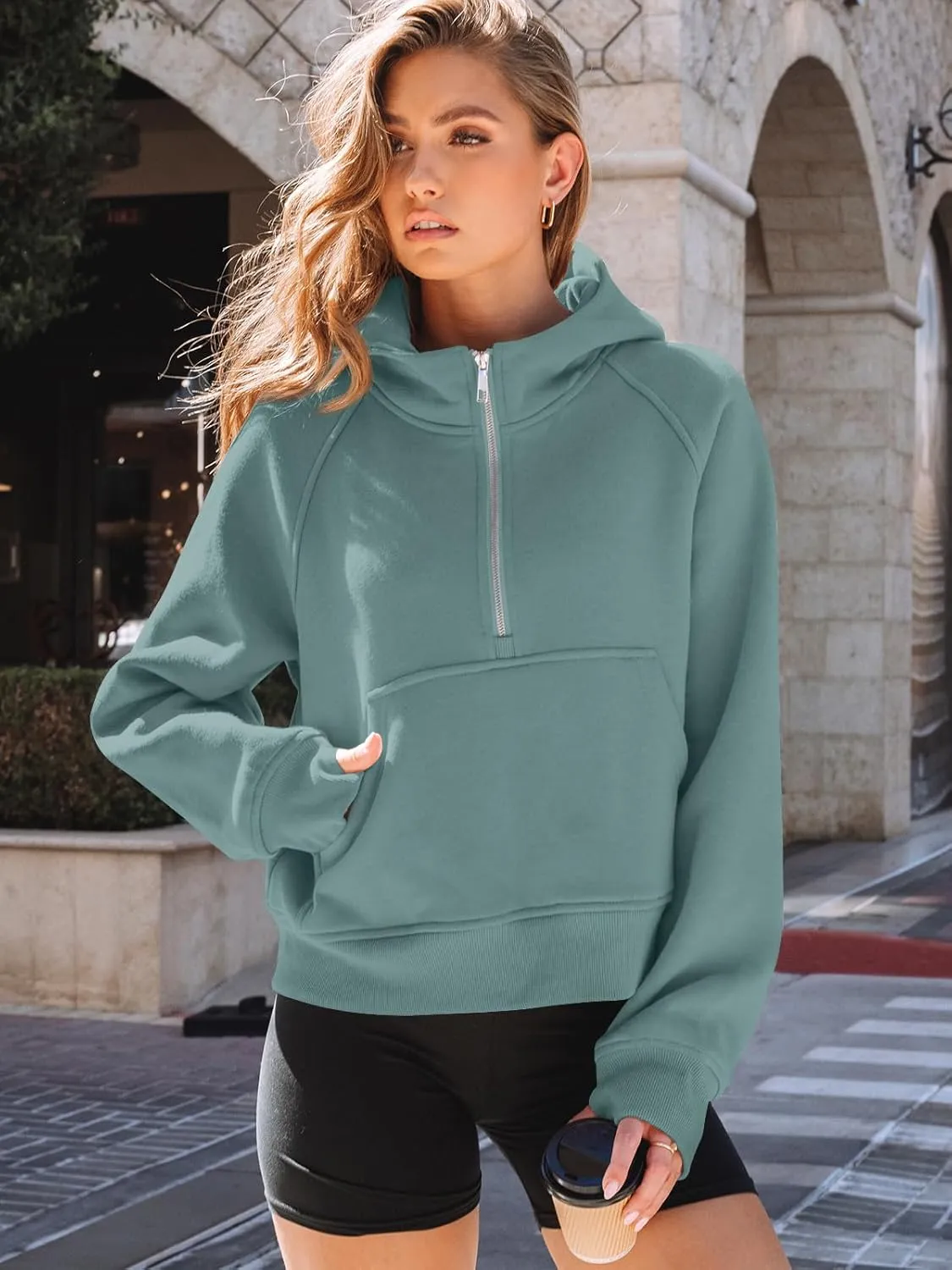 AUTOMET Womens Hoodies Fleece Fall Fashion Outfits Workout Sweatshirts Winter Jackets Oversized Pullover Tops Clothes 2025