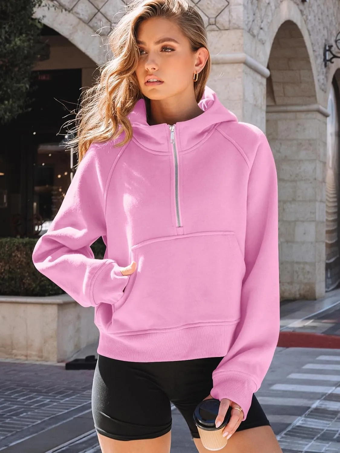 AUTOMET Womens Hoodies Fleece Fall Fashion Outfits Workout Sweatshirts Winter Jackets Oversized Pullover Tops Clothes 2025