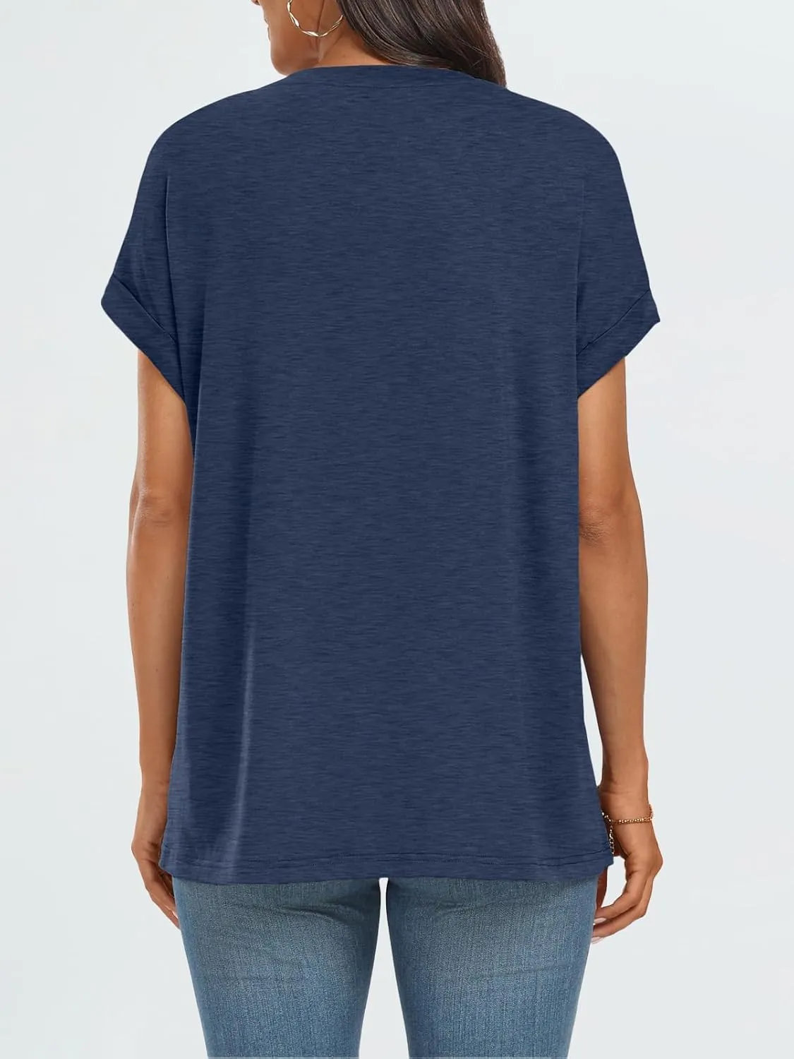 AUTOMET Womens Summer Tops Oversized Short Sleeve Business Casual T Shirts Trendy Fashion Clothes Spring Outfits 2025