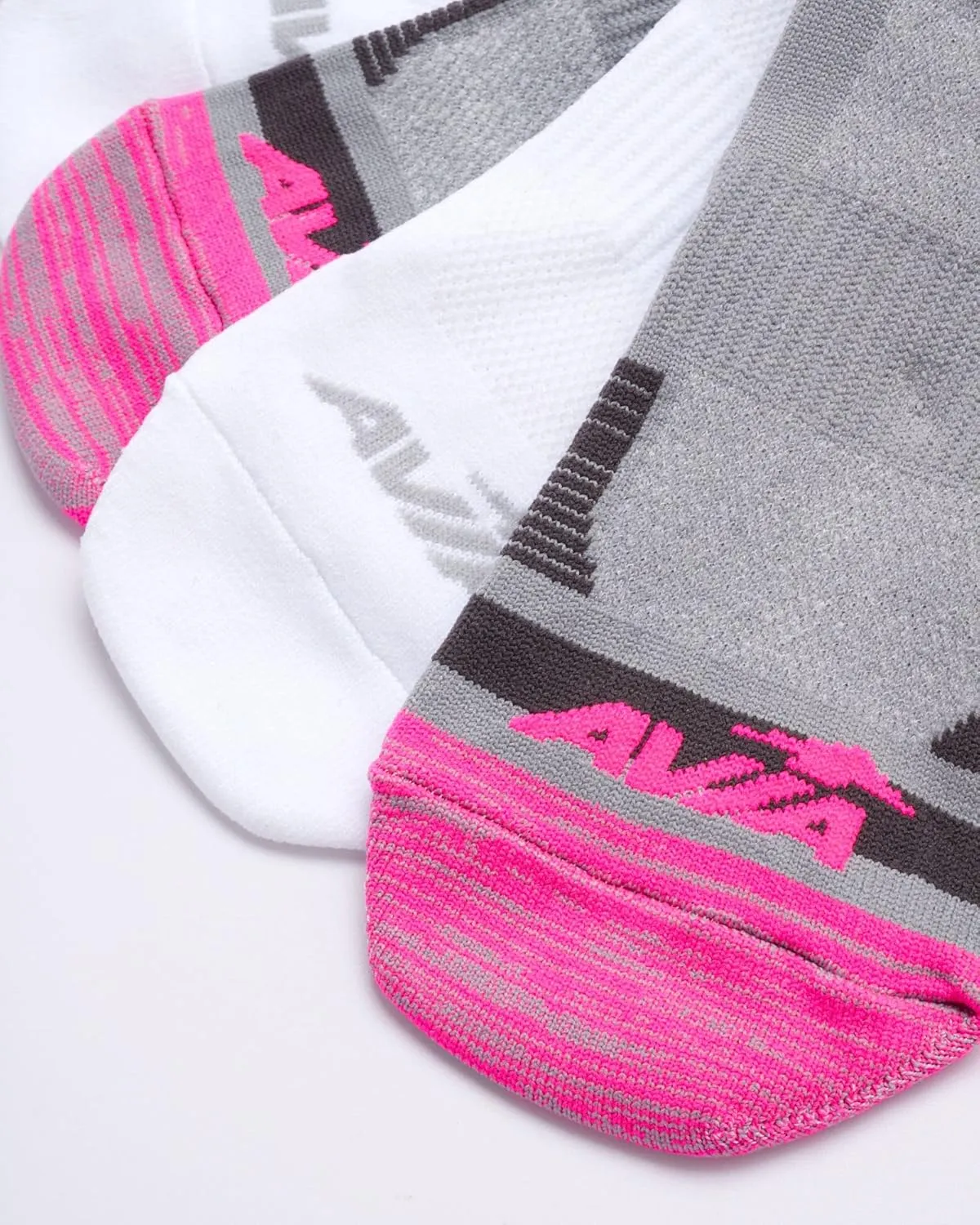 Avia Womens No Show Socks - 12 Pack Soft Stretch Moisture Wicking Athletic Low Cut Socks for Women (Size 4-9, Extended: 9-12)