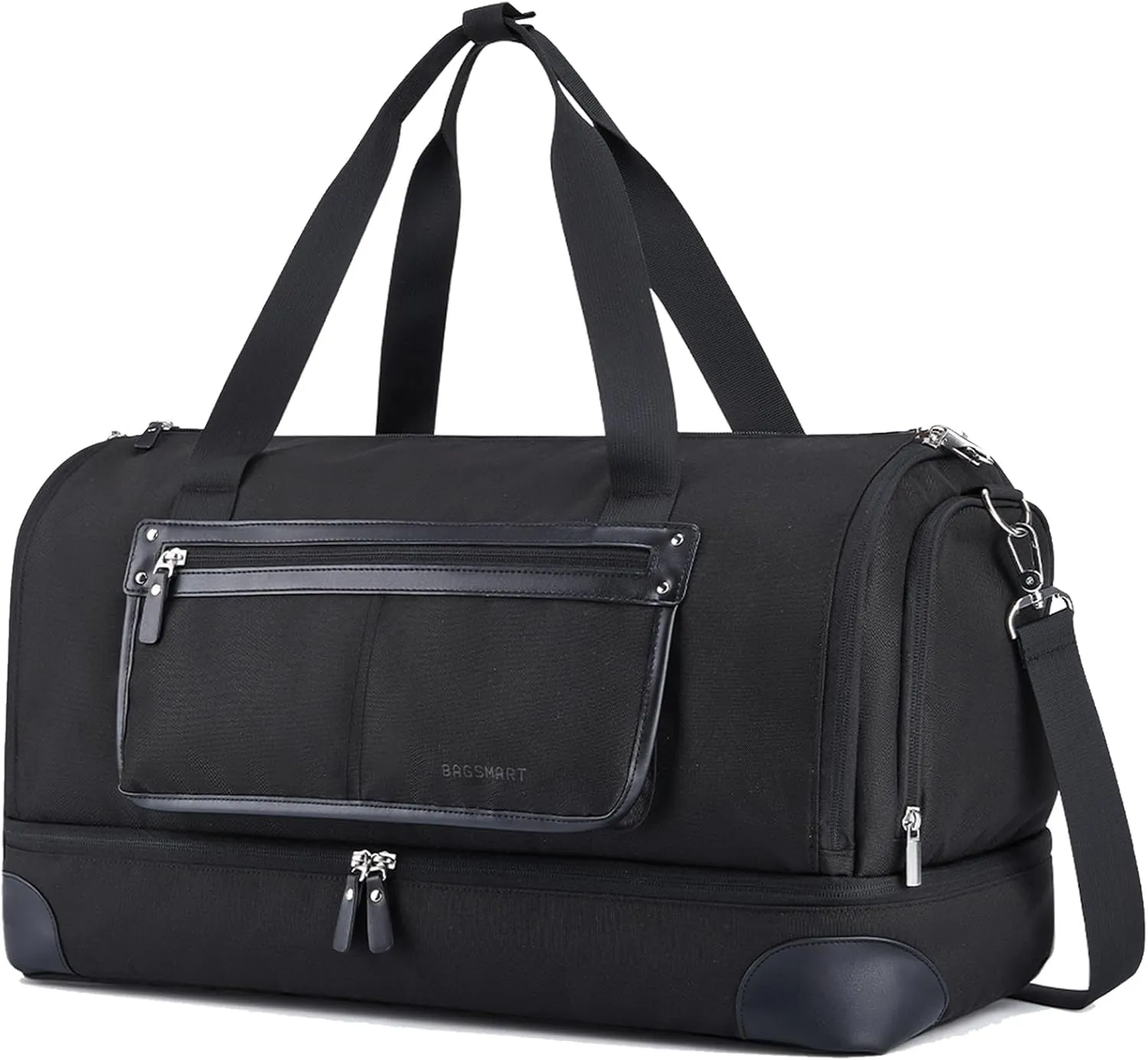 BAGSMART Garment Bags for Travel, Convertible Travel Garment Duffle Bag Suit Bags for Women, 2 in 1 Garment Bags with Shoe Compartment