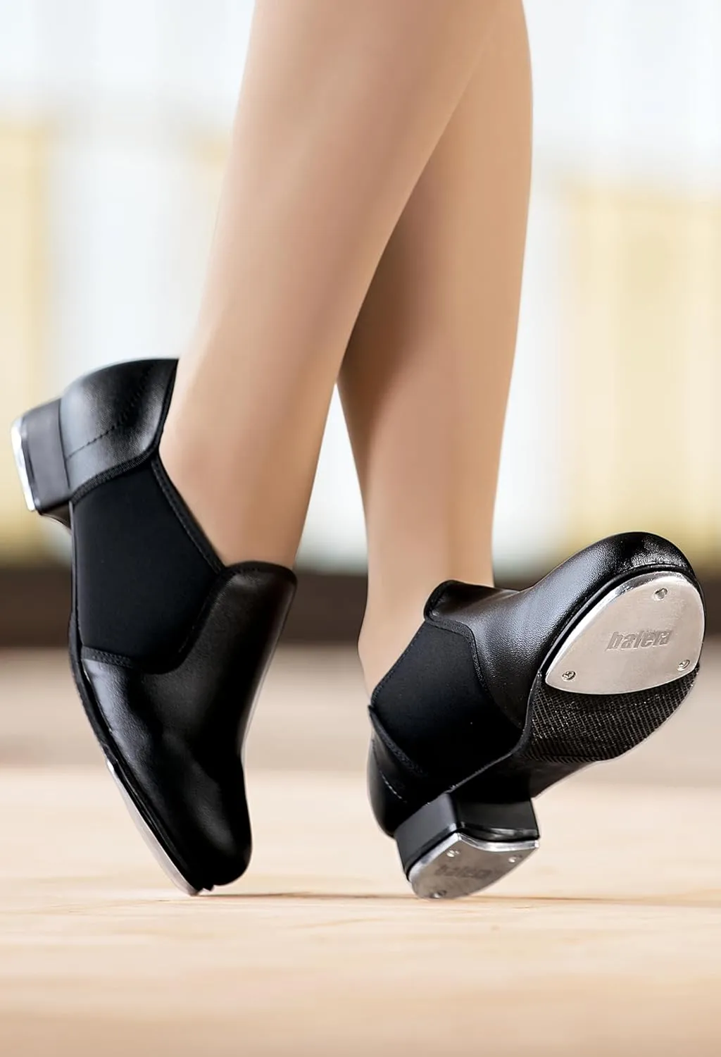 Balera Slip-On Tap Shoe for Girls & Women Perfect for Dance