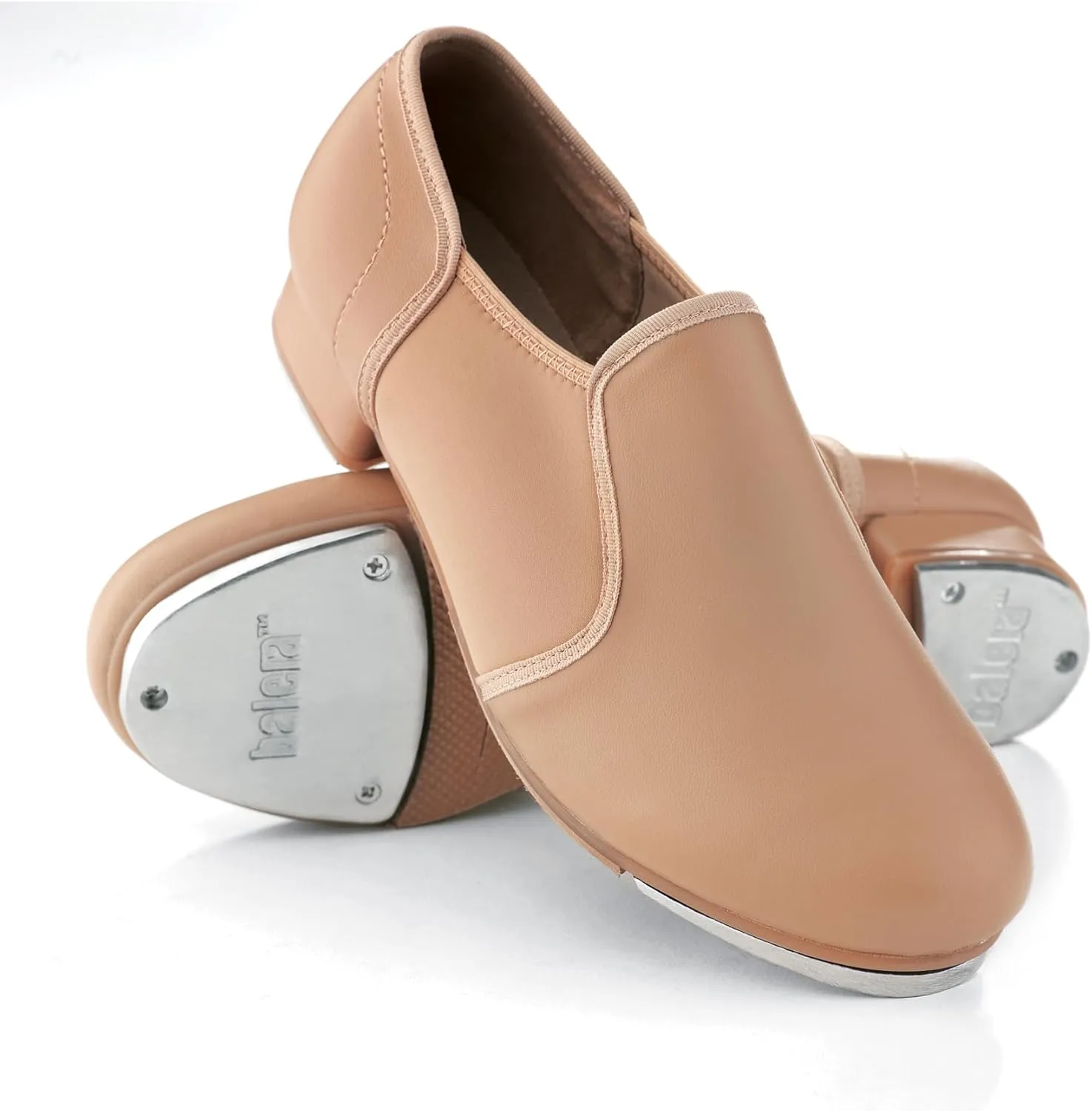 Balera Slip-On Tap Shoe for Girls & Women Perfect for Dance