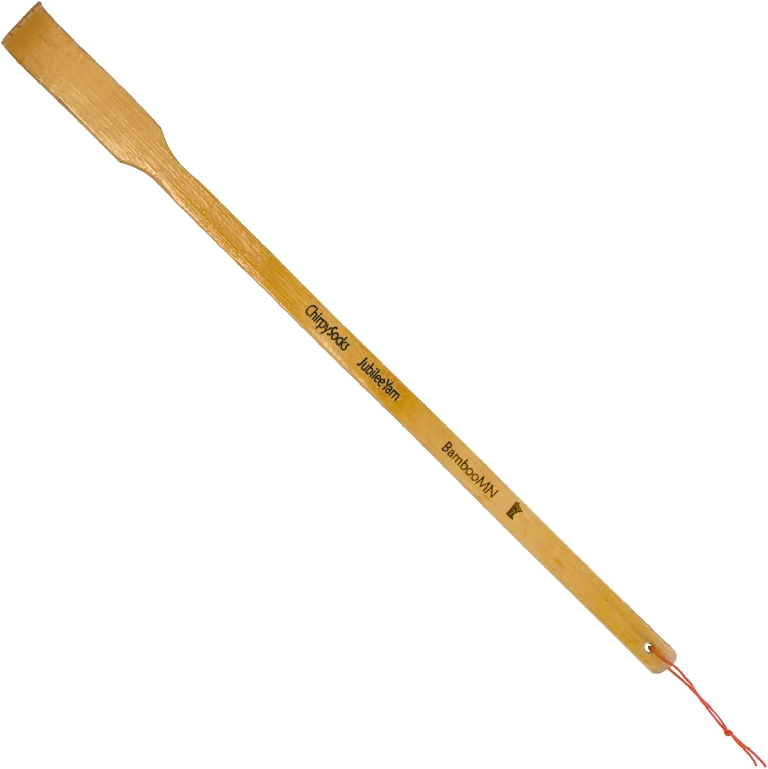 BambooMN 50 Pieces 25 Inch Extra Long Bamboo BackScratcher Shoehorn Plus Travel Size Back Scratcher