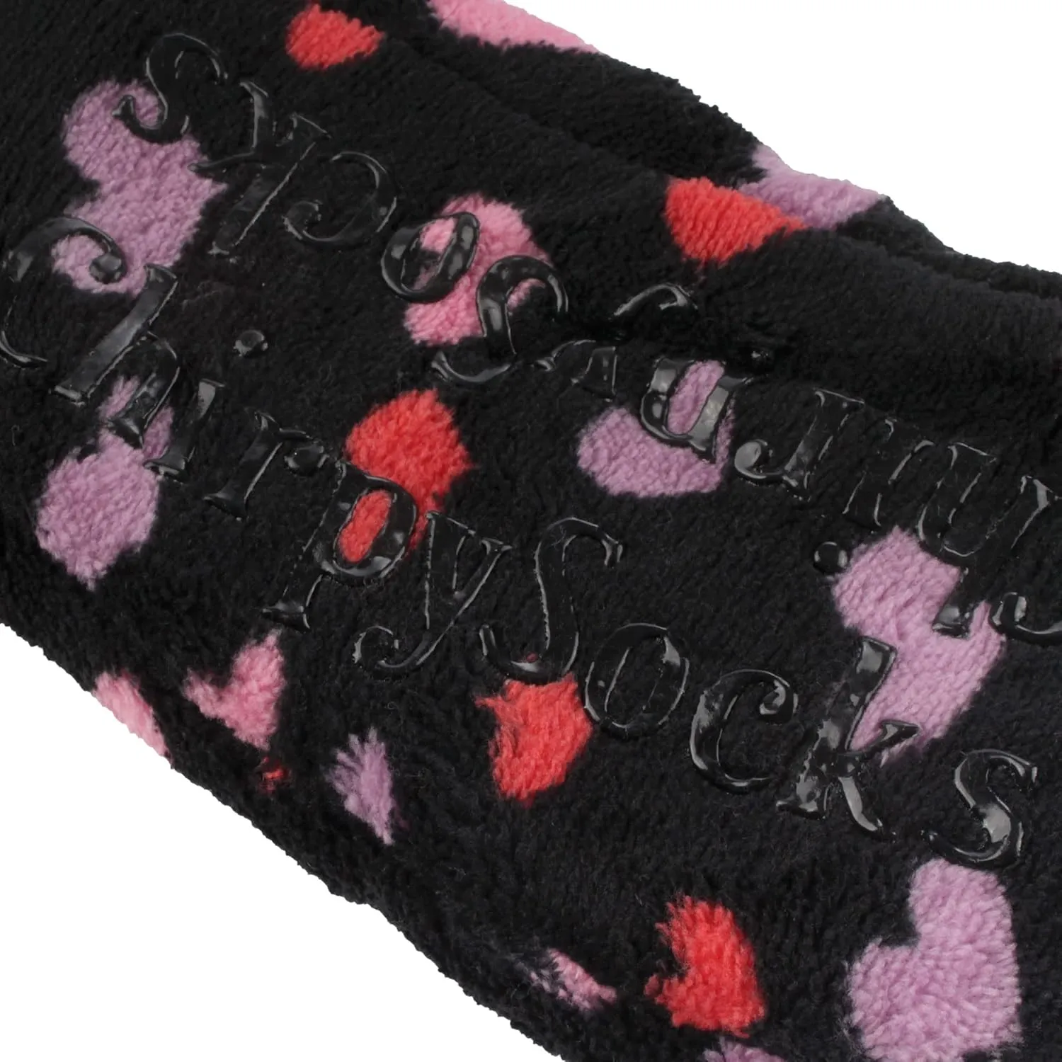 BambooMN Adult Women's Super Soft Warm Cozy Fuzzy Furry Slippers Non-Slip Lined Socks