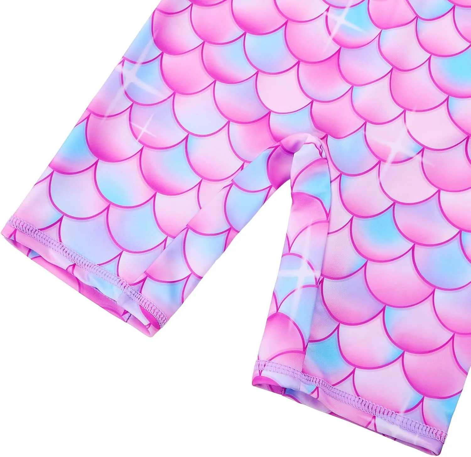 BAOHULU Girls One Piece Long Sleeve Swimsuit UPF 50  UV Bathing Suit Zipper Closure Beach Rashguard Swimwear
