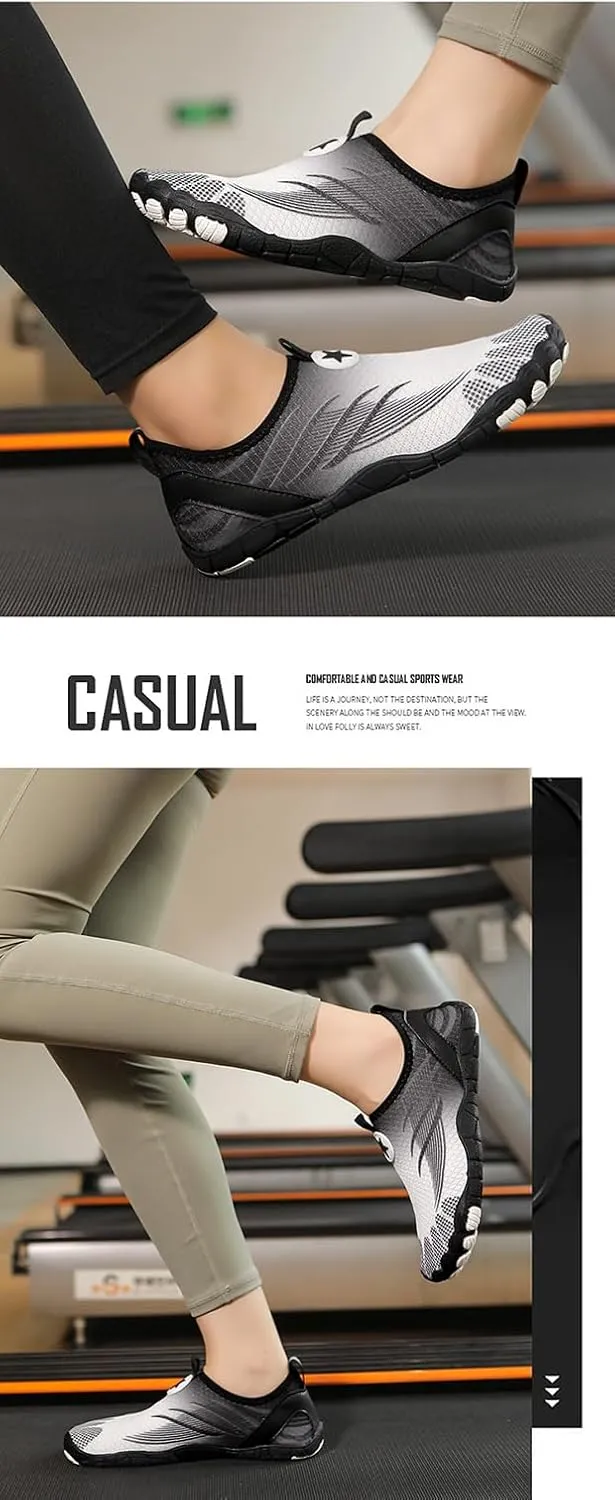 Barefoot Shoes Women Men, Unisex Waterproof Non Slip Hiking Shoes, Wide Toe Walking Hike Barefoot Footwear Shoes