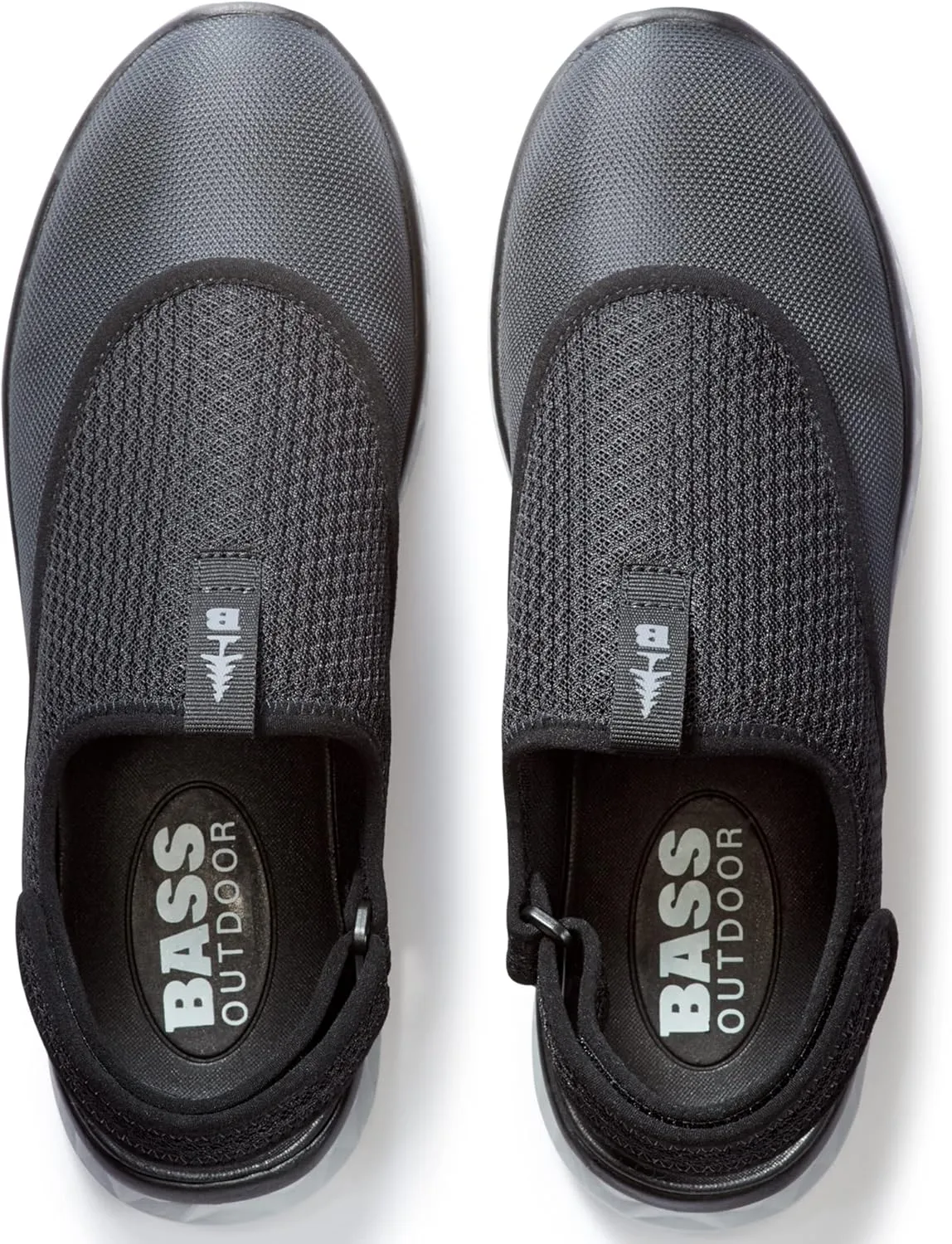 BASS OUTDOOR Men's Hex Action Hiking Shoes – Traction Sole Slip-ons