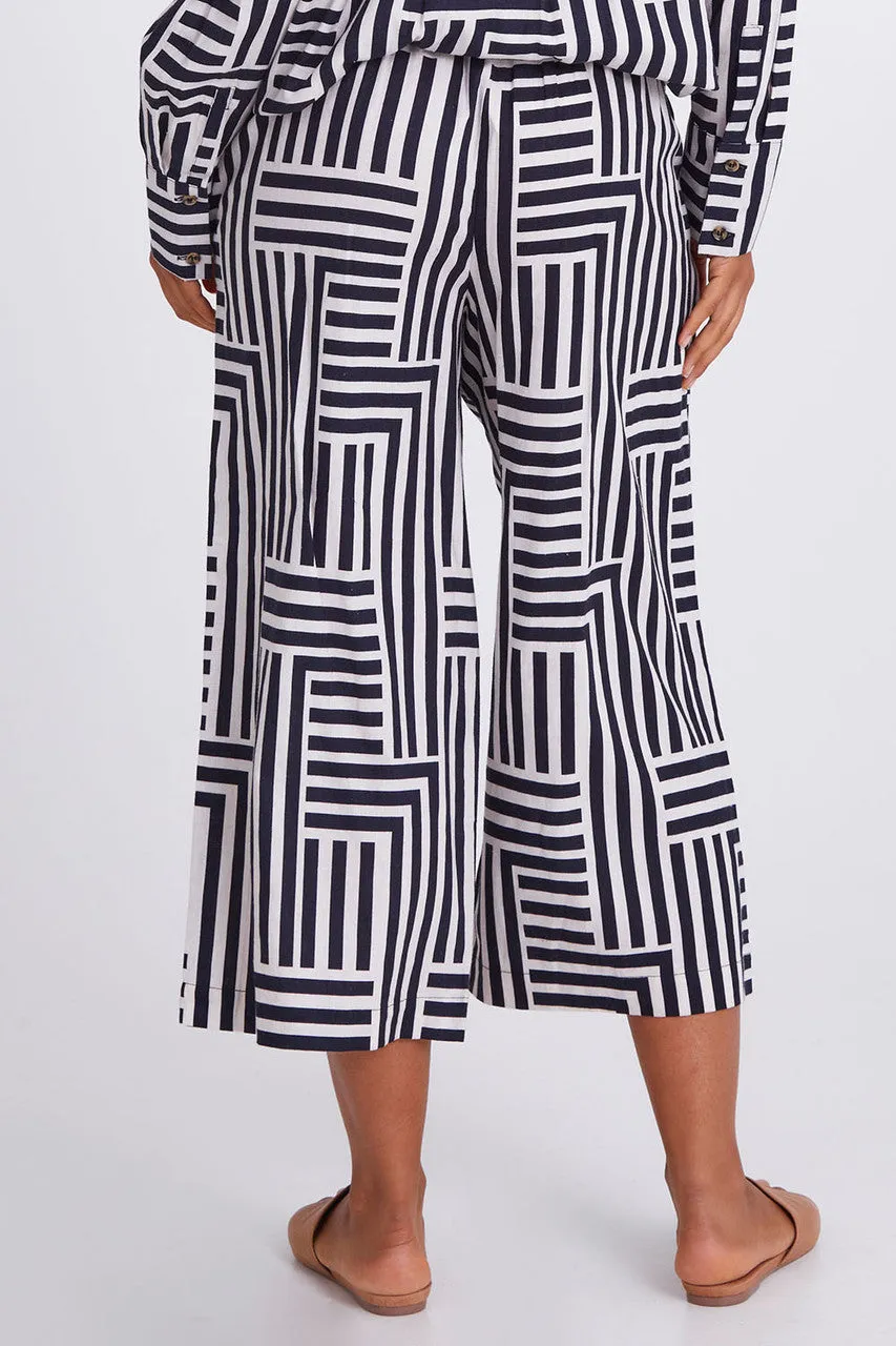 Bauhaus Pant - Navy