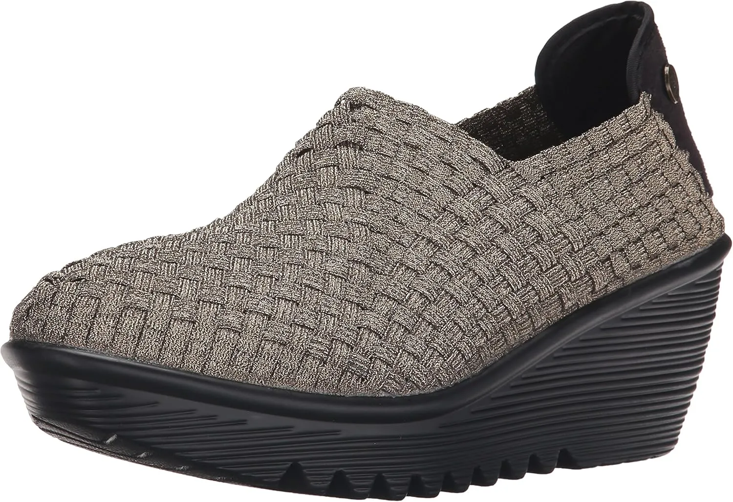 Bernie Mev Women's, Gem Slip-on Wedge Shoe