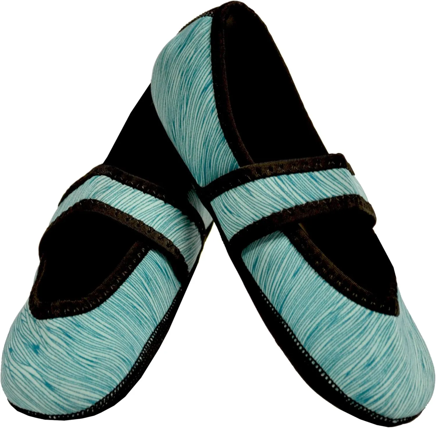 Betsy Lou Women's Slippers, Foldable, Flexible Flats, Slipper Socks, Travel Slippers, Exercise Shoe, Dance Shoe, Yoga Socks, House Shoes, Indoor Shoes