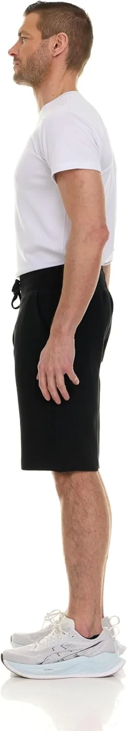 BILLIONHATS Mens Fleece Lined Shorts, 11 Inch Comfy Lounge, Wholesale Bulk Multipack for Donations, Charities, and Shelters