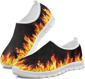 Biyejit Lightweight Shoes Slip on Sneakers for Women with Flexible Outsole Loafers Women Footwear Sockless Wear Flats