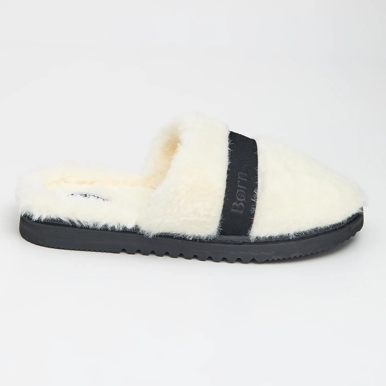 BORN Clog or Scuff Womens Slippers with Memory Foam and Non-Slip Sole, Soft and Comfy Bedroom Slippers for Women