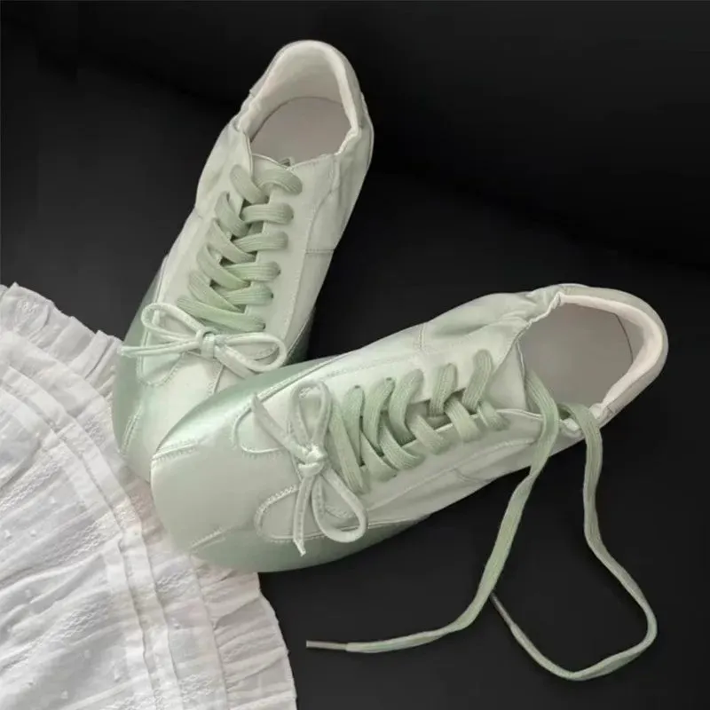 Bowknot Flat Bottom Soft Dance Shoes